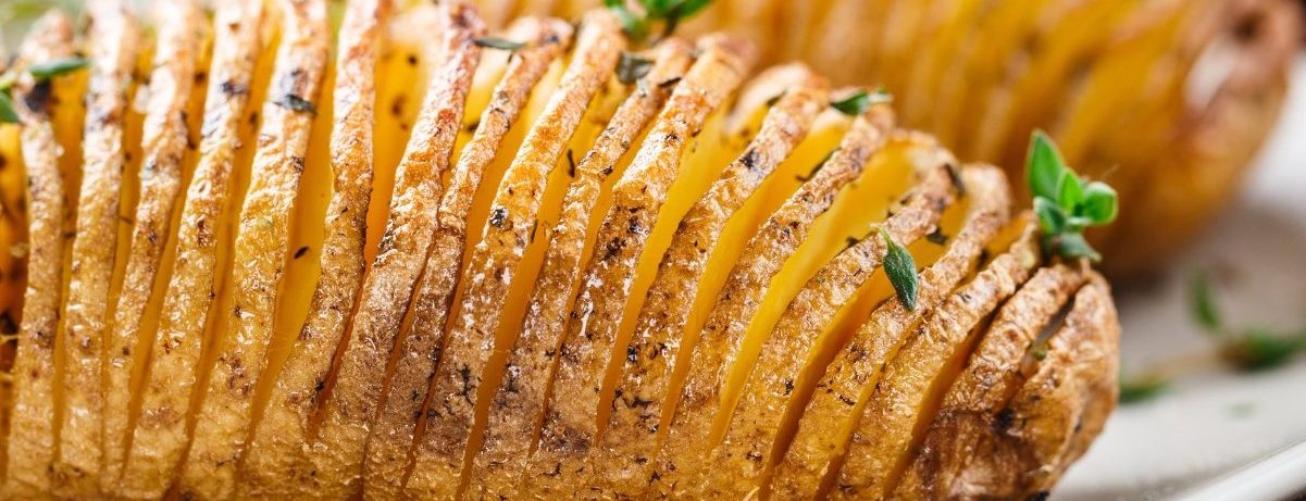 Hasselback-Kartoffeln